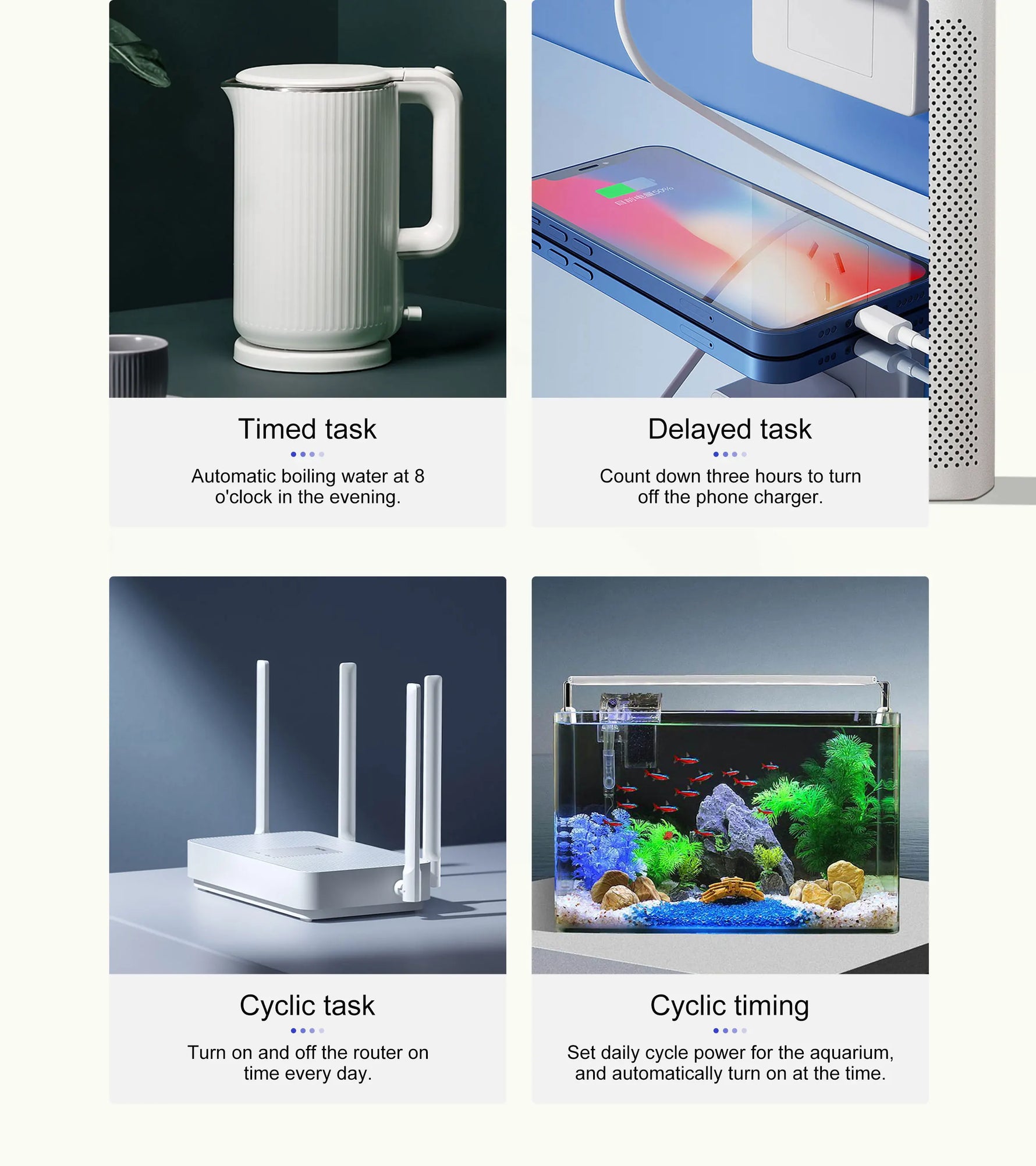 GIRIER Smart Plug ZigBee 20A Smart Home Outlet Socket EU 4200W with Power Monitor Function Supports Alexa Google Home Assistant