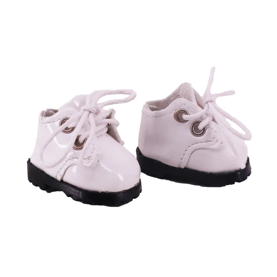 3.8cm Doll Shoes For 17cm labubu Clothes,For 11.8 Inch Babi Doll Girl's Toys Birthday Christmas Gift
