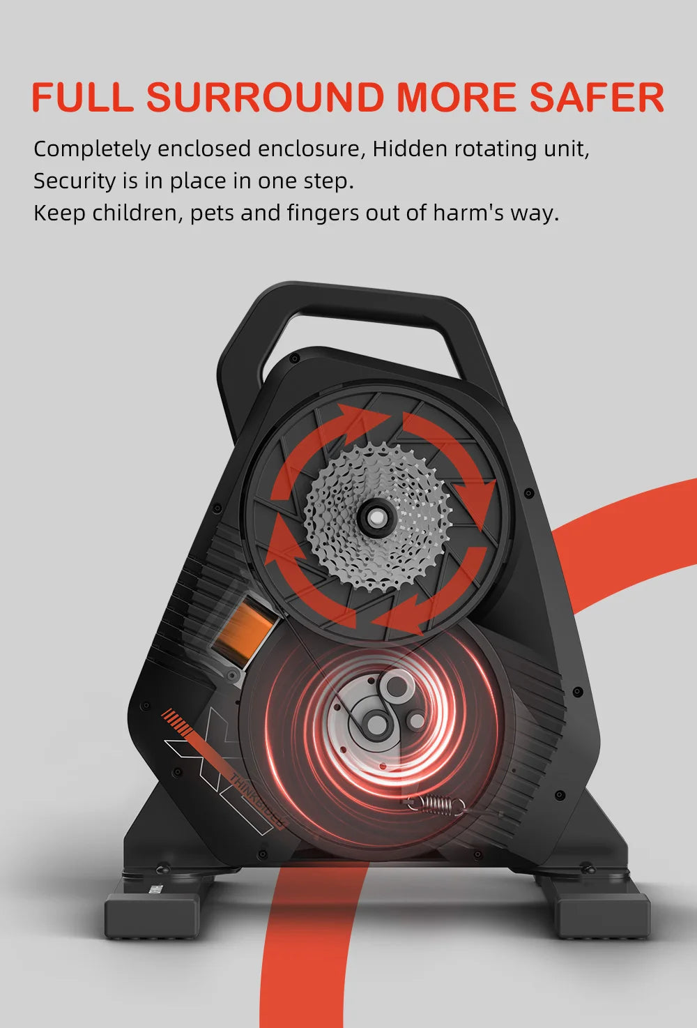 Thinkrider X2Max Smart Bike Trainer MTB Road Bicycle Built-in Power Meter home Trainer