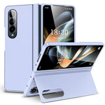 For Samsung Galaxy Z Fold 4 5 6 7 Case Ultimate Touch Feeling PC Bracket Folding Anti-fall Full Protection Cover For Z Fold4 5