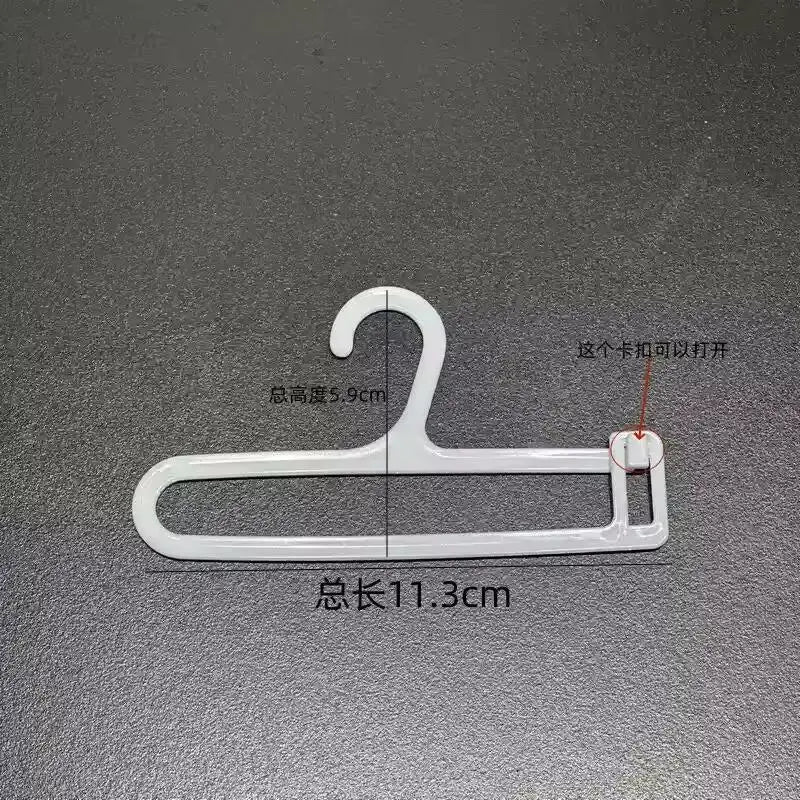 20cm Bjd Doll Clothes Storage Rack Shoe Display Rack Doll Mini Labubu Clothes Hanger Storage Box Clothes Support Rack Kids Gift