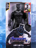 Action Toy 30cm Marvel Avengers Toy Thanos Hulk Spiderman Iron Man Captain America Thor Black Panther With Sound And Light