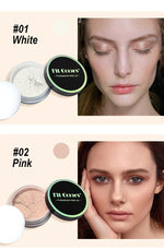 Fit Colors Concealer Smoothing Powder Waterproof, Sweat Resistant and Oil Resistant Makeup Powder Setting Powder