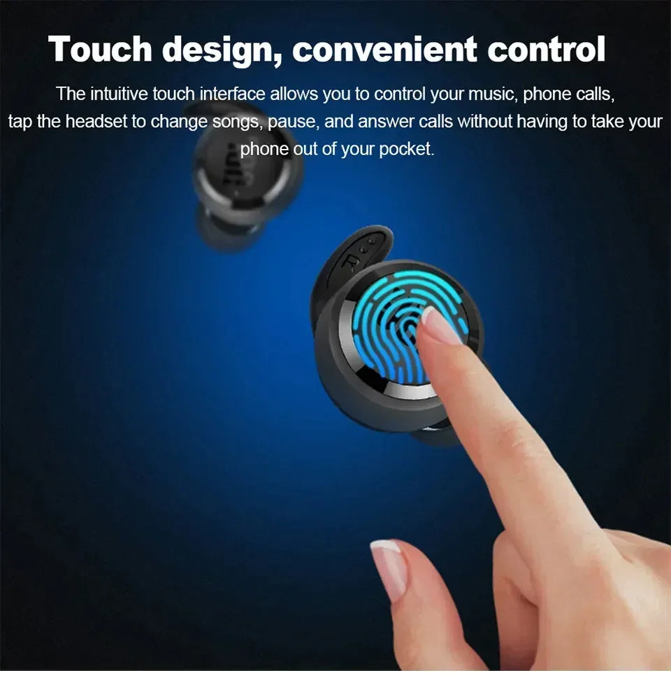 JBL T280 TWS True Wireless Bluetooth Earbuds – Sports Waterproof IPX5, Deep Bass, Mic & Charging Case