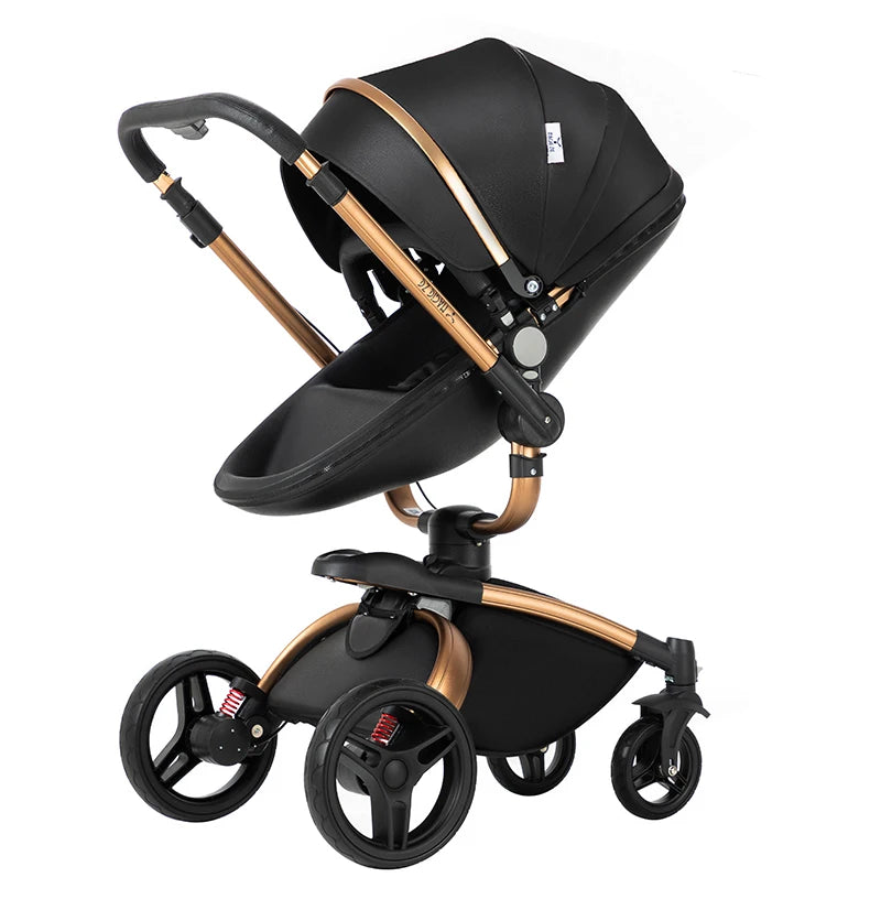 3 in 1 Lightweight High Landscape Baby Stroller Cart Carriage for Newborn Luxury Pushchair