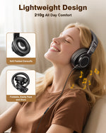 New Bee Wired Hi-Res Studio Headphone Monitor Music Professional Studio Pro 50 DJ Headphones With Microphone Over Ear Earphone