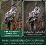 25-75x60 HD Spotting Scope Powerful Monocular Zoom Telescope Prism Waterproof for Birdwatching Target Shooting Camping