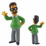 14pcs Disney Simpsons Cartoon Action Figure Toys Funny Homer Marge Bart Mini Figurines PVC Doll Model Children Toy Birthday Gift