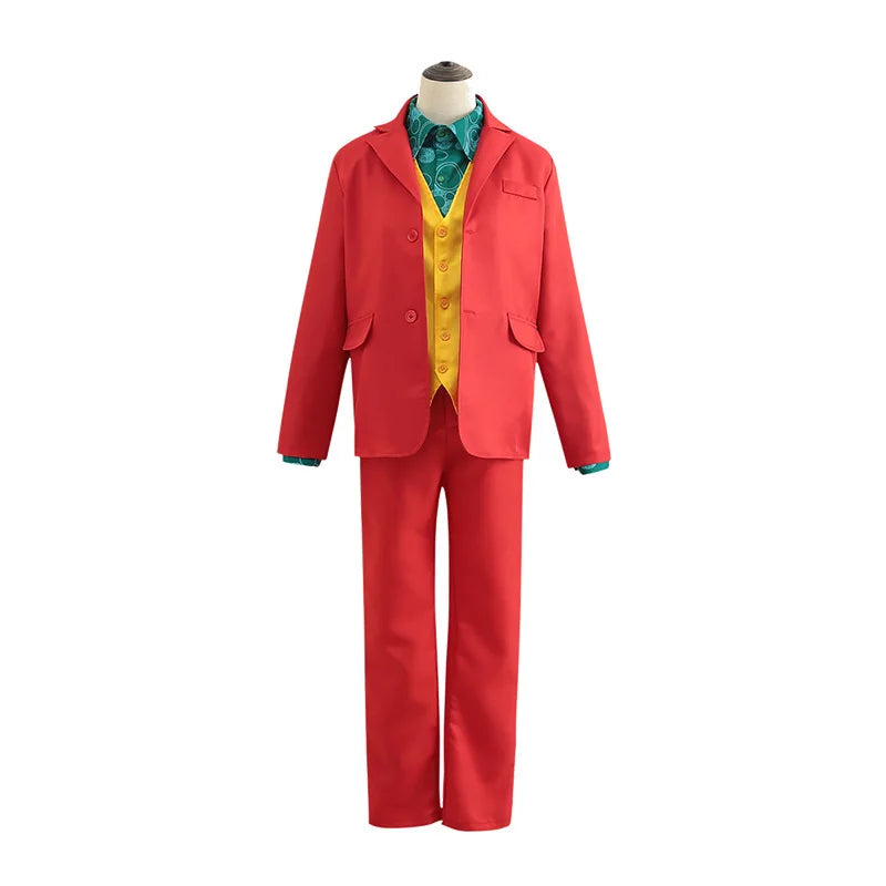 Movie Characters Joker Male Cosplay Costume Anime Character Halloween Costume Cosplay Costume Set Uniform