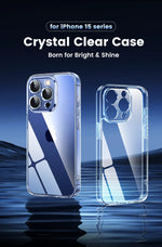 UGREEN Case for iPhone 17 16 15 14 Pro Max Shockproof Clear Case Transparent Cover for iPhone 15 Pro 16 Phone Protective Case