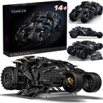 Dark Knight Batmobile Building Kit – 2049-Piece Premium Collector Car Model (In Stock, Compatible Edition)