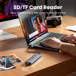 UGREEN USB-C HUB to 4K60Hz HDMI RJ45 Gigabit PD100W SD&TF USB3.0 5Gbps Splitter for MacBook Laptop Accessories Docking Station