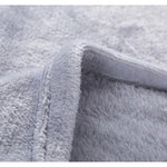 2025 new solid color simple plush blanket multi-functional Farley plush thickened warm blanket