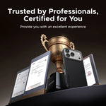 UGREEN Aramid Fiber Case for iPhone 17 Pro Max Aramid Fiber Thin Cover Military Protection Slim Hard Back Case Matte Black