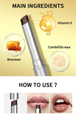 Colorless Black Honey Lip Balm Lipstick Long Lasting Hygienic Moisturizing Lips Plumper Nourish Makeup Lip Care Cosmetics