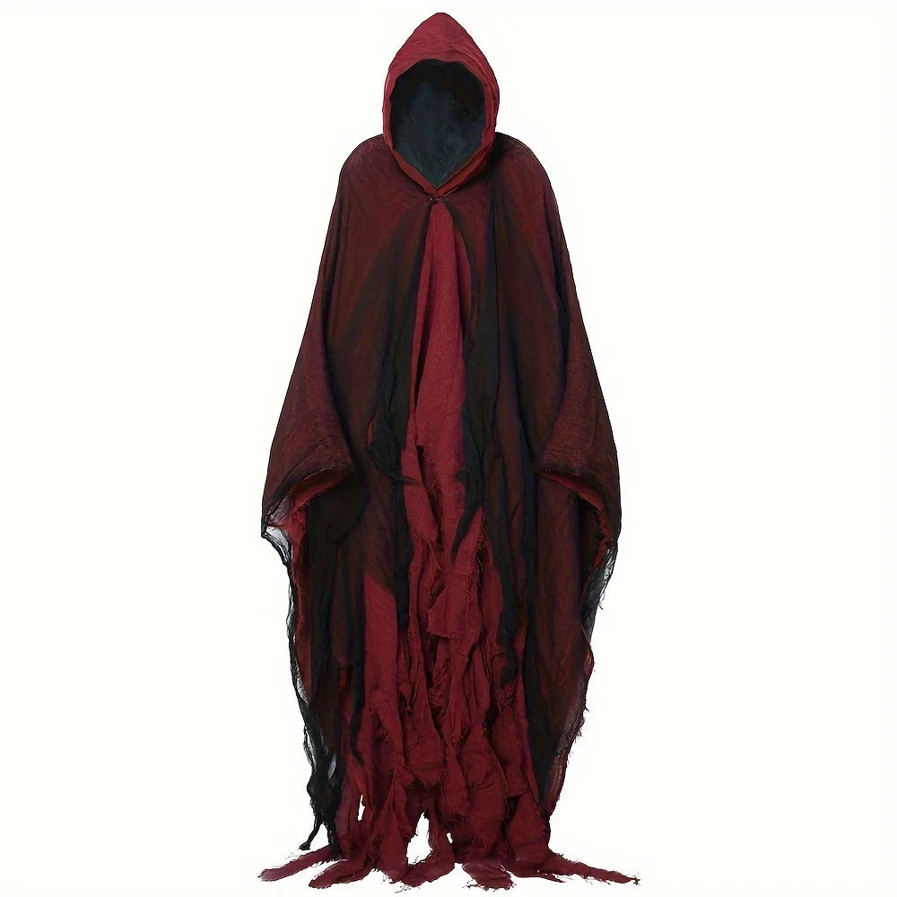 Halloween Cloak Skeleton Clothes Mask Ghost House Chamber Of Secrets Dressing Up Zombies Costume Props Halloween Gift