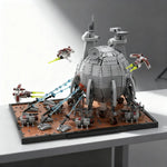 2667pcs MOC Battle Geonosis Diorama Core Ship Star Model Christmas Gift Building Blocks Construction Assemble DIY Toy Brick Kids