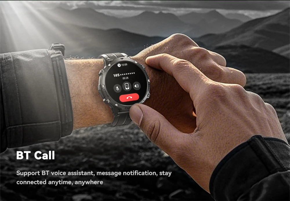 Cubot X3, Sport Waterproof Smartwatch, 1.73-inch AMOLED Display, Bluetooth Calls, 900mAh Battery, Blood Oxygen, Fitness Tracker