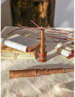 Retro Brass Monocular Telescope Study Desktop Ornaments Home Decoration Model Room Shooting Window Display Handmade Telescope