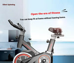 Ultra-Silent Indoor Fitness Bike For Weight Loss Home Use Steel Metal Gym Magnetic Brake System Spinning Bike