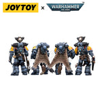 1/18 JOYTOY Action Figure – Warhammer 40K Horus Heresy Space Wolves Logan Ghostwolf Mecha Model