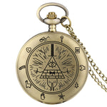 New Arrival! Women's Wristwatch with Gravity Password Pendant - Featuring Mysterious Triangle Devil Quartz from Overseas Eye. P