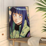 H-Hyuuga Hinata Cartoon Poster Wall art print art suitable for living room bedroom bar parlor home decor gift