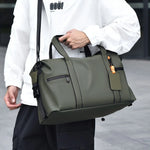 Gym Bag Men Hand-Held Luggage Bag Short Distance Large Capacity Travel Luggage Bag Business Trip Lightweight Travel Leisure Bag