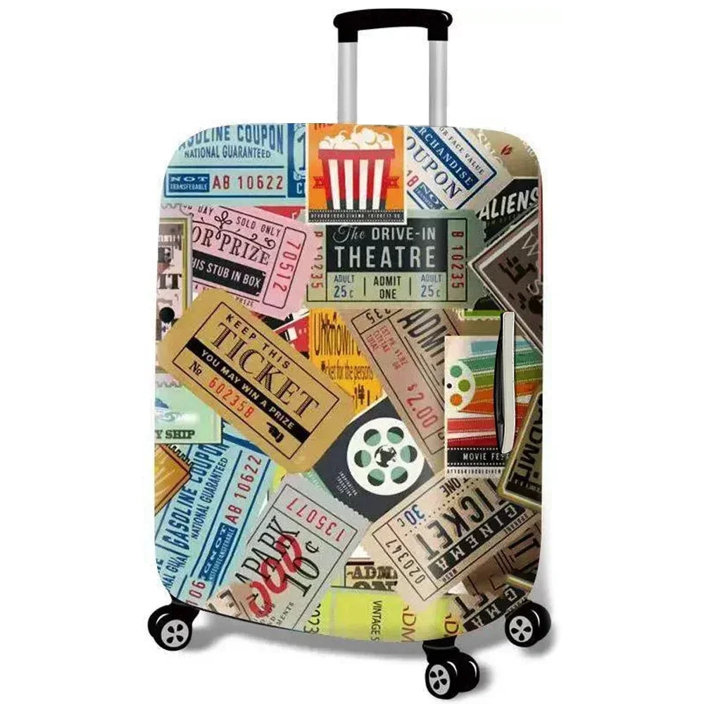 Luggage Cover Travel Case for 18 To 32 Inch Luggage Protector Cases for Outdoor Holiday Travel Accessories Suitcase Dust Covers