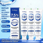 7.5% Hydroxyapatite Toothpaste for Enamel Protection with Gentle Mint, for Sensitive Teeth and Long-Lasting Fresh Breath
