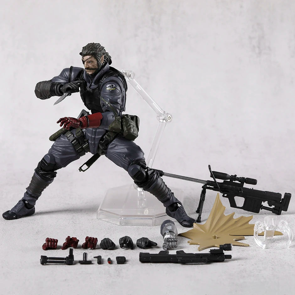 Metal Gear Solid 5 Venom Snake Action Figure Figurine Collection Model Doll Toy Gift