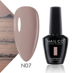 NAILCO 15ml Top Coat And Base Coat Art Design Gel Nail Polish Top Base Coat UV LED Soak Off Gel Nail Varnish