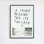 Poster Prints New Drake Views Take Care Her Loss Dogs Music Album Cover Canvas Painting Wall Art Picture Living Room Home Decor