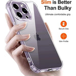 Luxury Shockproof Silicone Clear Phone Case For iPhone 17 16 15 14 13 12 11 Pro Max Mini X XR Xs 7 8 Plus Transparent Soft Cover