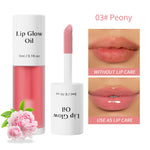 Lip Glaze Lip Oil Moisturizing Shiny Lipgloss Long lasting Makeup Lip Tint Lips Moisturizer Jelly Lipstick Oil Moisturizing Balm