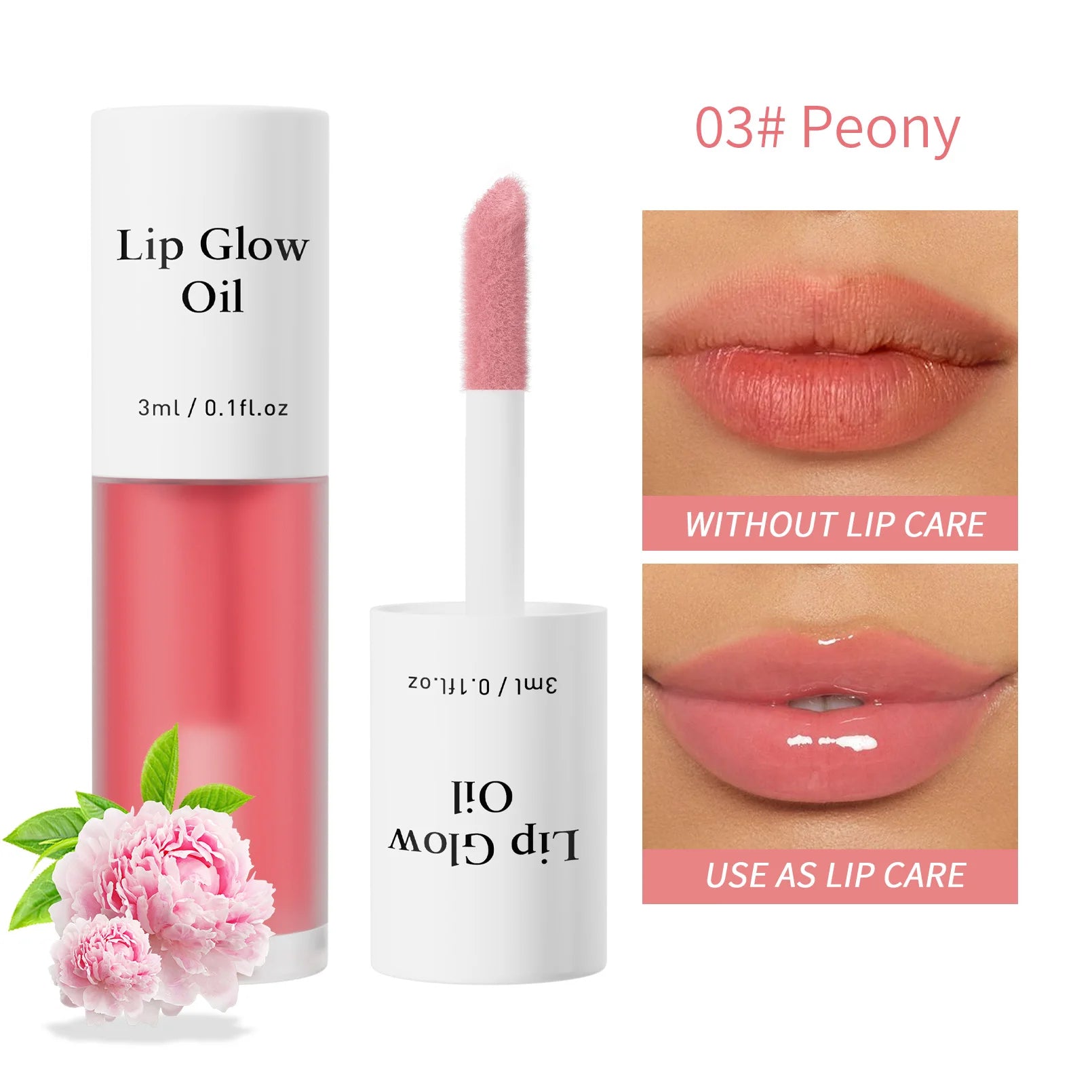 Lip Glaze Lip Oil Moisturizing Shiny Lipgloss Long lasting Makeup Lip Tint Lips Moisturizer Jelly Lipstick Oil Moisturizing Balm