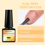 7ml Nail-Primer & Prep Dehydrator Gel Nail Polish 28 Days+ Long-Lasting No Need UV LED Lamp Nail Gel Base Top Coat Varnishes
