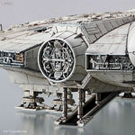 BANDAI Genuine STAR WARS Series Vehicle Series 1/144: Rise of The Millennium Falcon Skywalker Ver Assemble The Model Collect