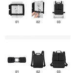 Carry on Bag over Luggage Organizer Modern with Handle for Vacation Business Outdoor Versatile Multifunctional Packing Cube