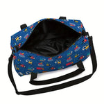 Excavator Truck Large Capacity Luggage Bag  For Boy And Girls Best Gifts 3D Cartoon Travel Duffels Hand Bag For Children