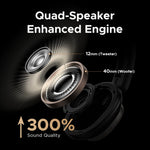 UGREEN Studio Pro 48dB ANC Wireless Headphones Over Ear Bluetooth Earphones Active Noise Cancellation Hi-Res LDAC 120h Playtime