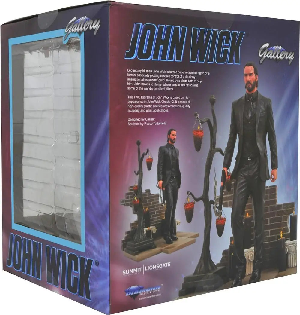 23cm John Wick Art Museum Collection: Hapter2 Handmade Ornament Exquisite Model Birthday Christmas Gift Static