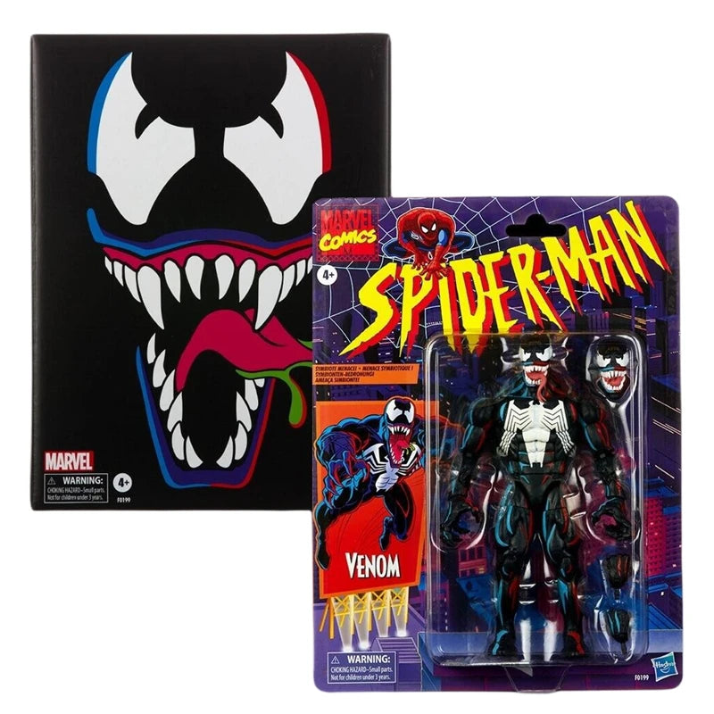 Hasbro Spider Man 2099 Miguel O Hara legends Venom Deadpool Action Figure Toys Change Face Statue Model Doll kids for Toy Gift