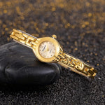 Simple Elegant Small Women's Watches Luxury Brand Gold Wrist Watches for Women Ladies Quartz Watches for Girls montre femme