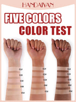 Air Cushion Foundation Light Natural Moisturizing Concealer Whitening Oil-control Women Base Long-lasting Makeup Korean Cosmetic