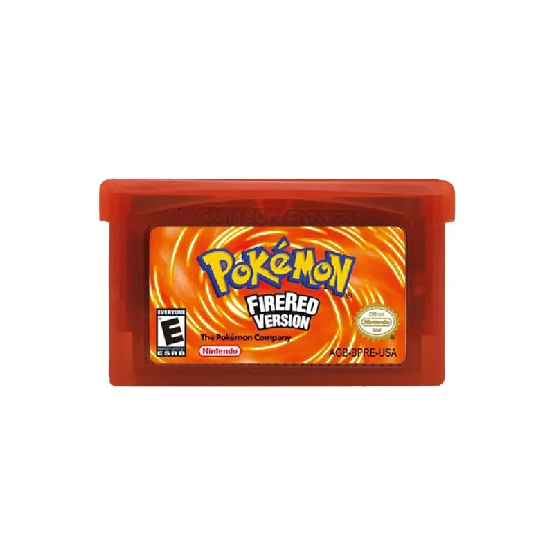 Pokémon GBA Game Cartridge – Anime Game Series for GBA, NDS, GBM, GBA SP – English Version