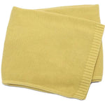 Personalized Kid Name Baby Blanket Embroidered Newborn Stroller Swaddle Breathable Cotton Knitted Bedding
