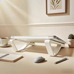 Ergonomic Adjustable Laptop Stand with Tilt and Height Adjustment – Portable for MacBook and PC, Minimalist Design