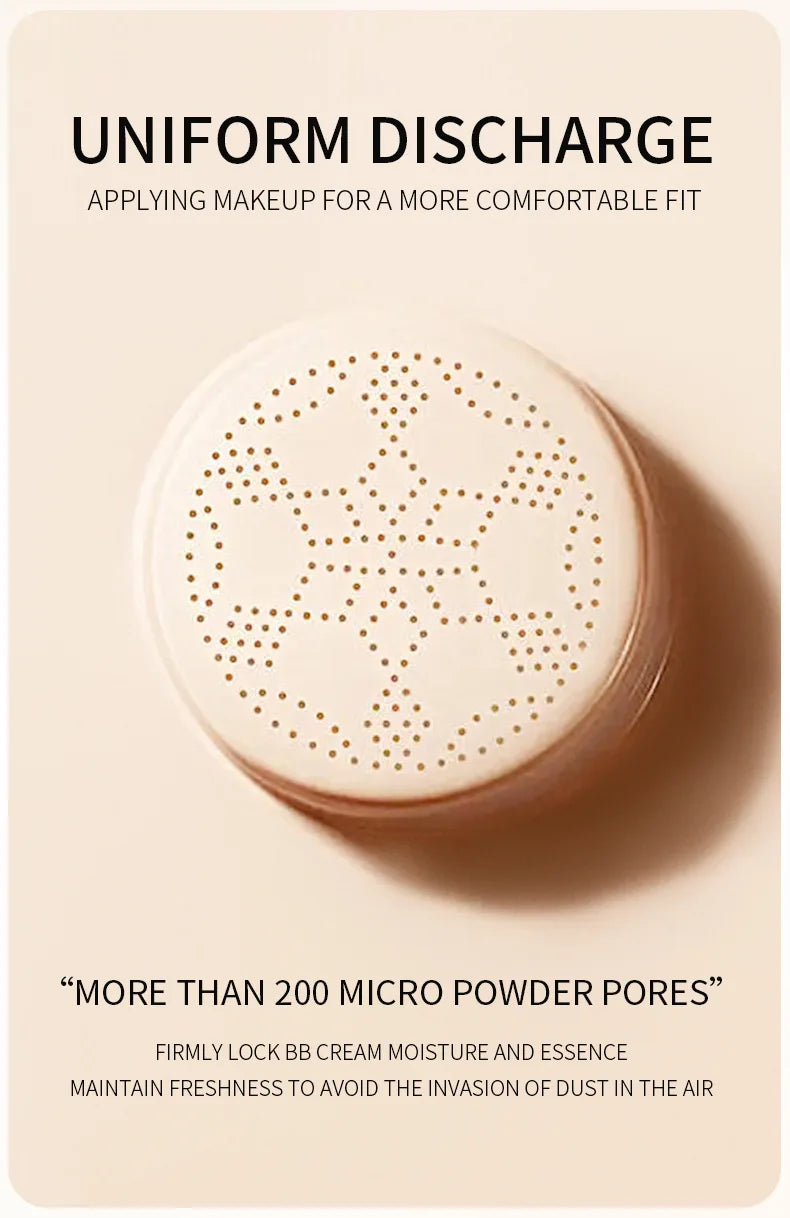 Mushroom Head Air Cushion CC Cream Foundation Concealer Oil-control BB Cream Whitening Face Base Makeup Cosmetics Moisturizing