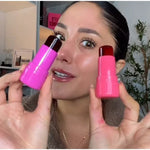 3-in-1 Milk Jelly Tint Facial Blusher Wand Moisturized Long Lasting Matte Rouge Cheek Contour Lipstick Sticker Beauty Makeup